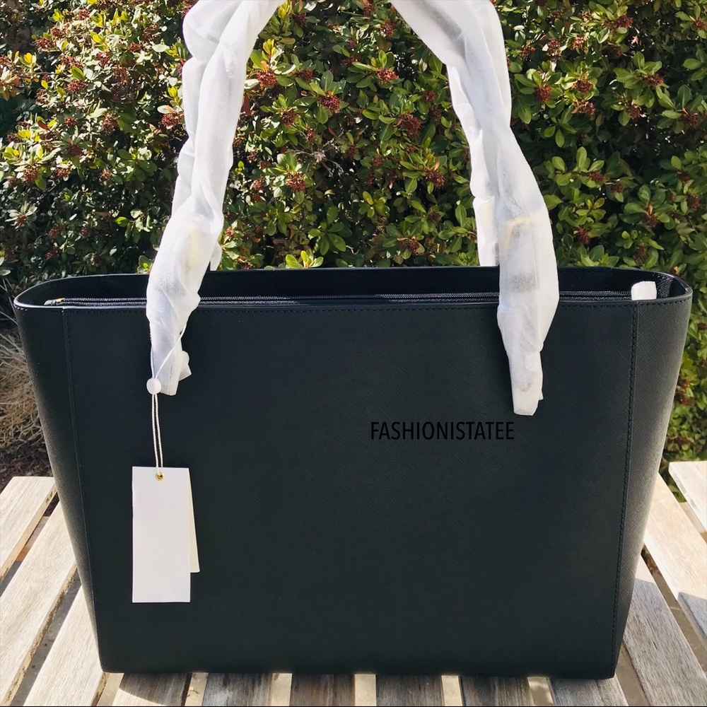 new Emerson Buckle tote tory burch large Black 001 - Picture 5 of 8